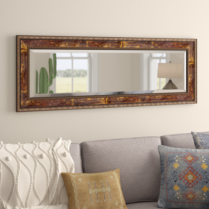 World Menagerie Denver Copper Bronze Traditional Beveled Full Length